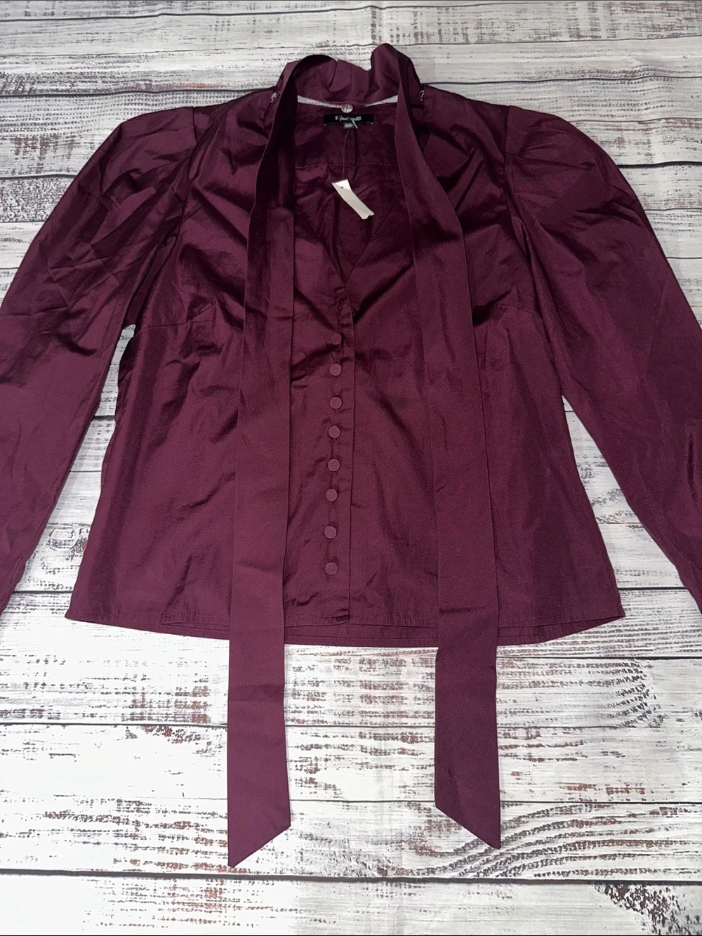 Madewell V-Neck Button-Front Top Sz. XXS